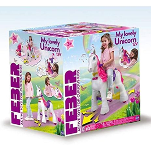 اسباب بازی یونیکورن سواری Feber My Lovely Unicorn 12V Ride On_اسباب بازی